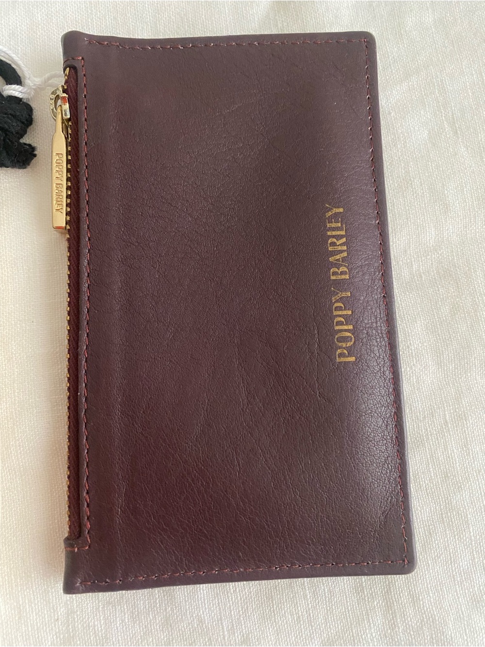 Poppy Barley Zip It Cardholder - Aubergine - Picture 2 of 5